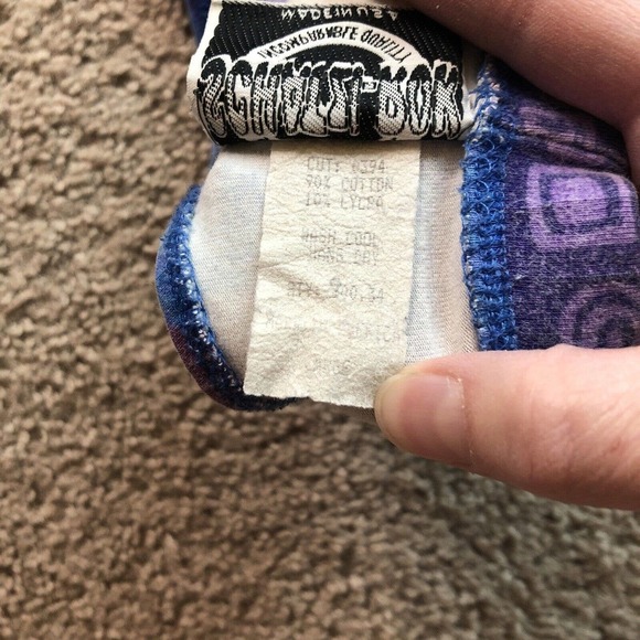 Vintage 80s Schatzi-Rok Dance Aerobics Workout Athletic Bra Sport Bra - Picture 5 of 5